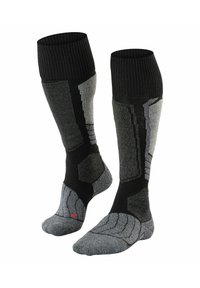 FALKE SK1 COMFORT - Kniestrümpfe - black mix