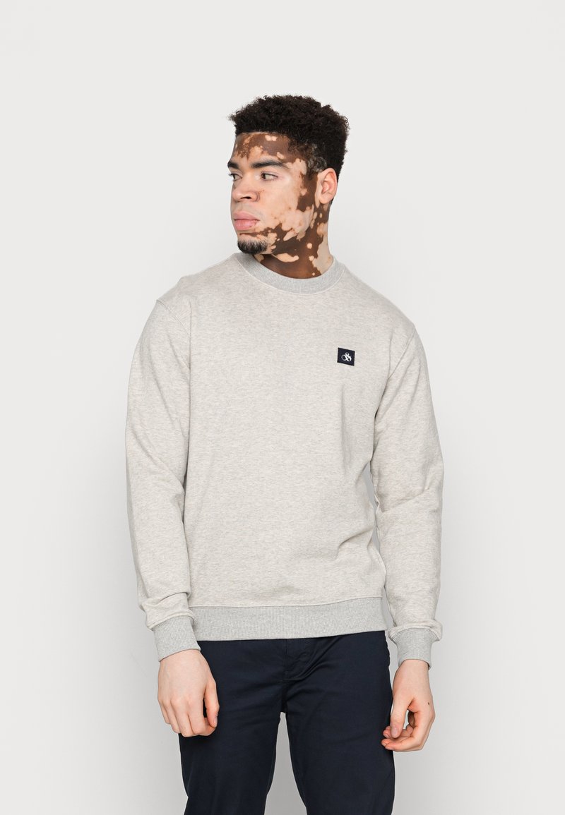 Scotch & Soda - FELPA CREWNECK  - Sweatshirt - grey melange, Enlarge