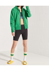 Superdry & Co Mikina na zip - green