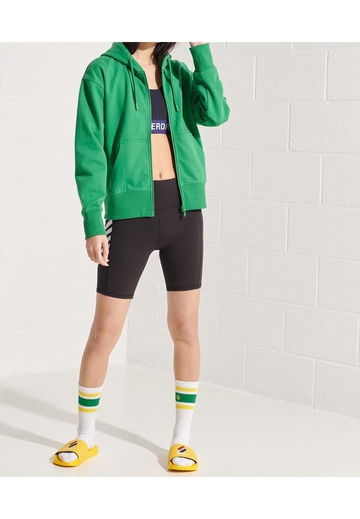 Superdry & Co Mikina na zip - green