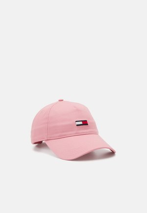 Tommy Jeans ELONGATED FLAG UNISEX - Boné - chalky pink