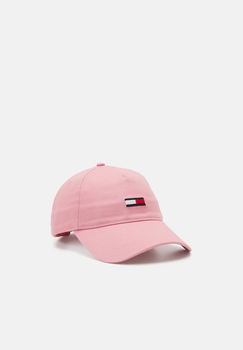 Tommy Jeans ELONGATED FLAG UNISEX - Gorra - chalky pink