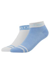 Unselected, blue/white