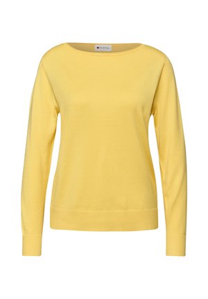 BASIC PULLOVER - Pullover - gelb