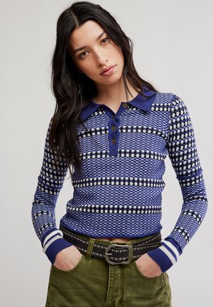 Free People, LEVEL UP - Пуловер - navy combo