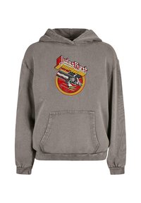 Merchcode JUDAS PRIEST -  SOLID CIRCLE - Hoodie - asphalt