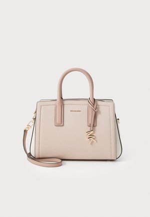 LAILA SATCHEL - Handbag - light pink/off-white