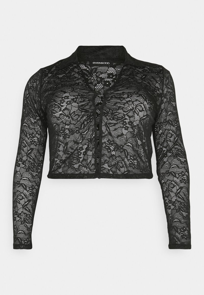 Even&Odd Curvy Overhemdblouse zwart Even&Odd Curvy Overhemdblouse zwart