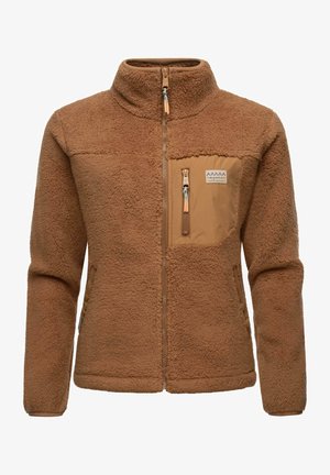 Ragwear Jakna iz flisa - brown sugar