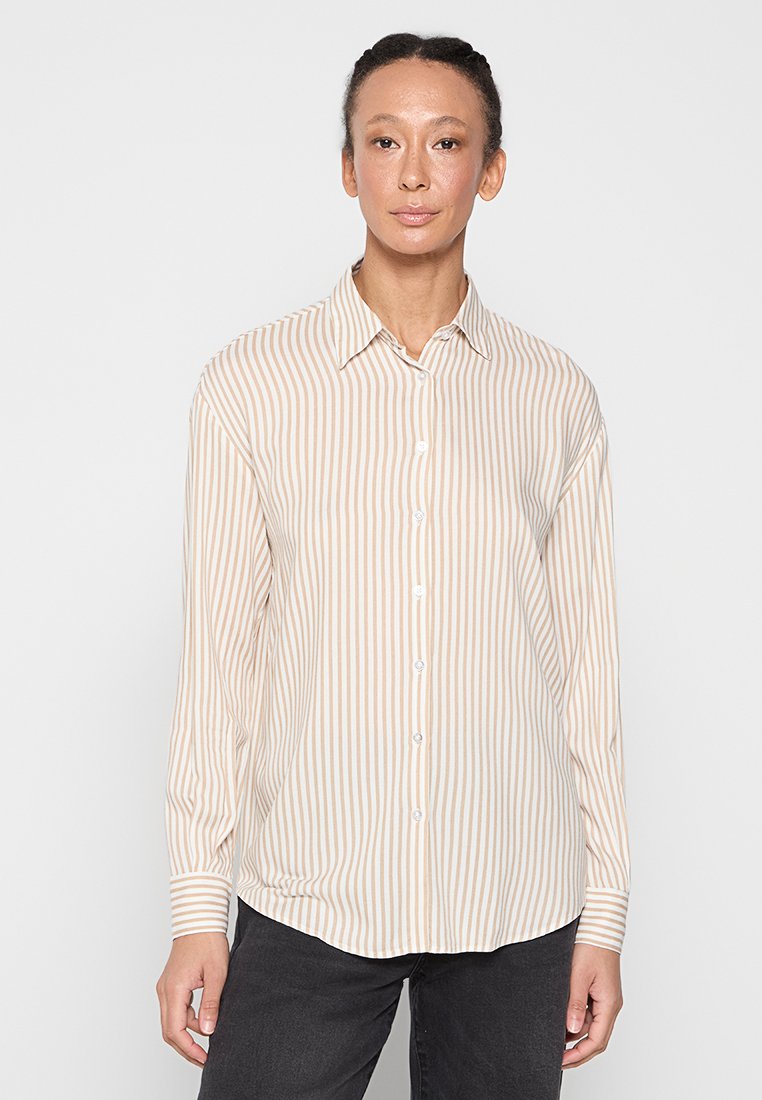 Mexx Overhemdblouse zandkleur