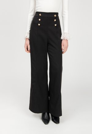 Trousers - black