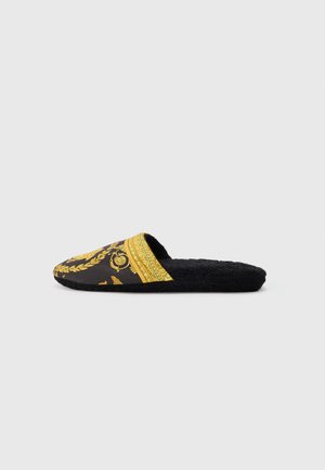 Versace HEART BAROQUE - Pantoffels - black