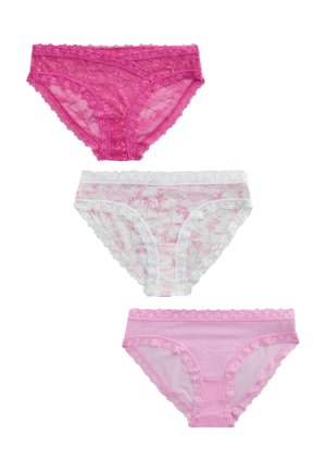 Next, 3 PACK - Briefs - pink white