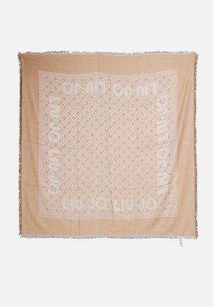 GUESS Katia Schal - 90x180cm Mit 4G Logo In Weiß Aus Polyester