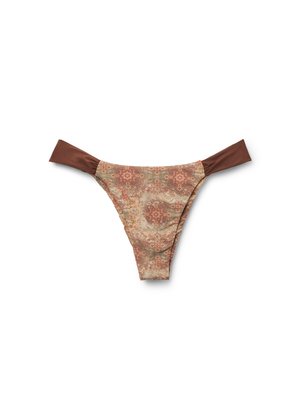 Calzedonia, ETHNIC BOHO BRAZILIAN - Spodní díl bikin - brown
