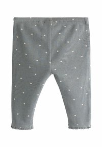 Next SET - REGULAR FIT - Legging - white charcoal grey swan