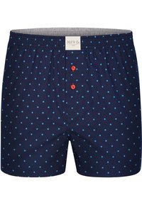 Phil & Co. Berlin 6 PACK  - Široké boxerky - dark red,dark blue