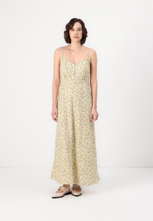SLIP MAXI DRESS - Maxi dress - yellow