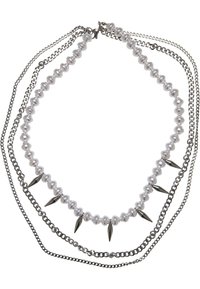Halskette - silver-coloured