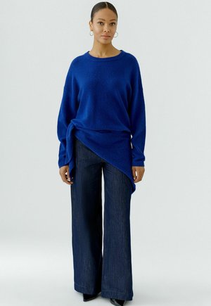 Oui, DREIECKSTUCH - Sjaal - royal blue