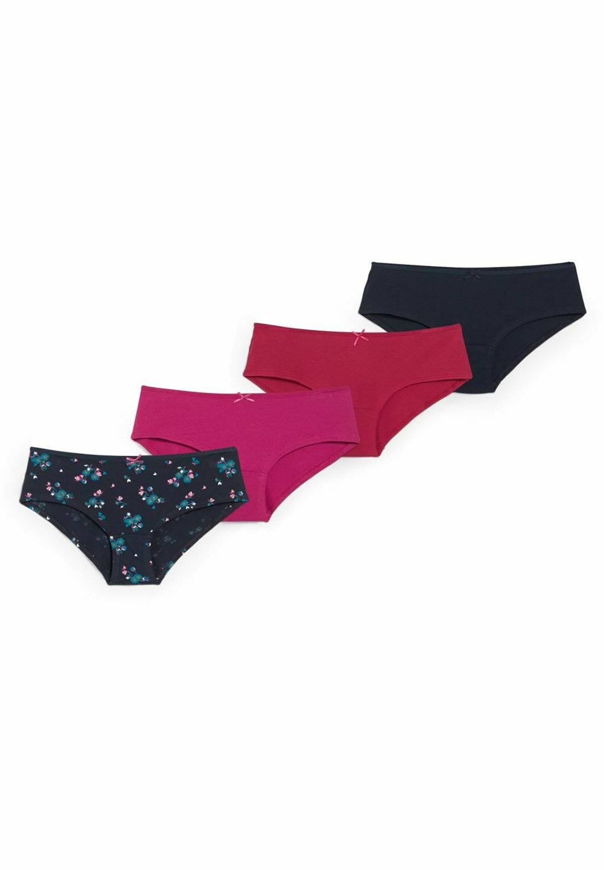 Pack of 3 Women's Hipster Panties Neon Oragen Underwear