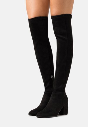 JACEY - Overknees - black