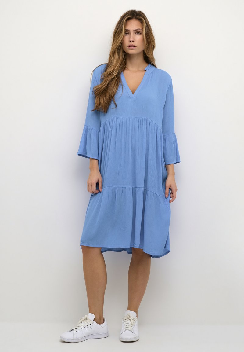 Kaffe Jurk lichtblauw Kaffe Jurk lichtblauw
