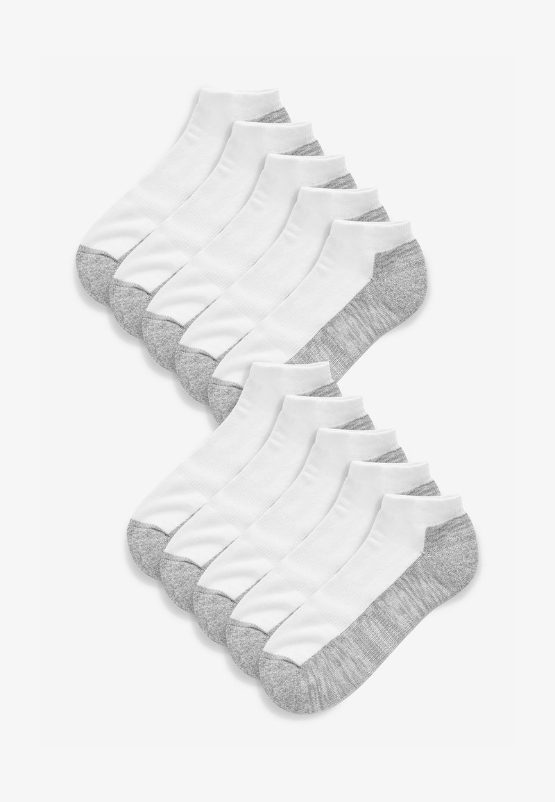 Next CUSHIONED 10 PACK - Sokken - white  grey