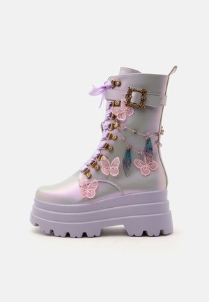 Koi Footwear, - Botki na platformie