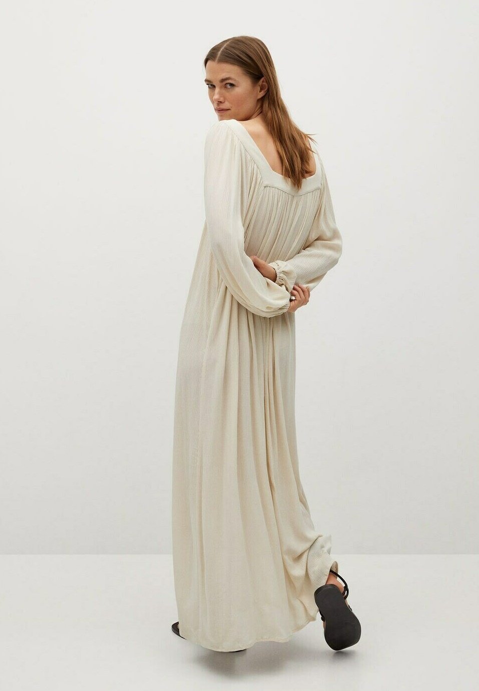 Mango Maxi dress - ecru/off-white 