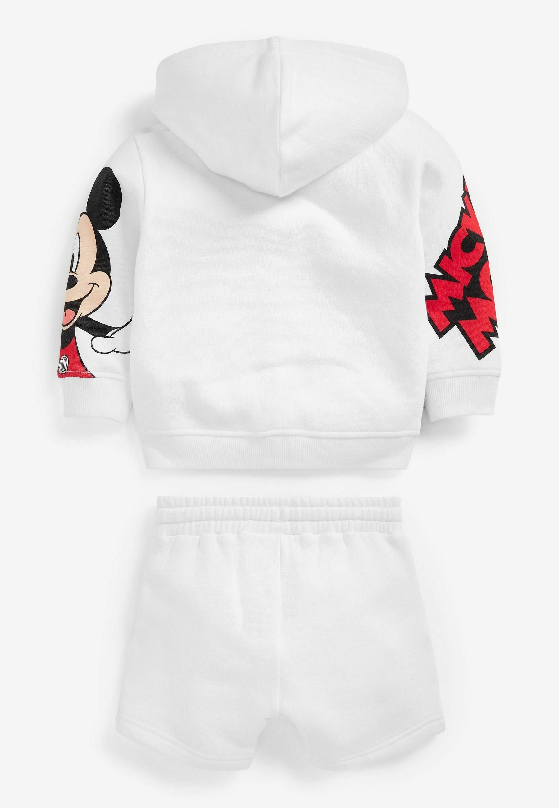 Next MICKEY MOUSE - Felpa con zip - white/bianco - Zalando.it