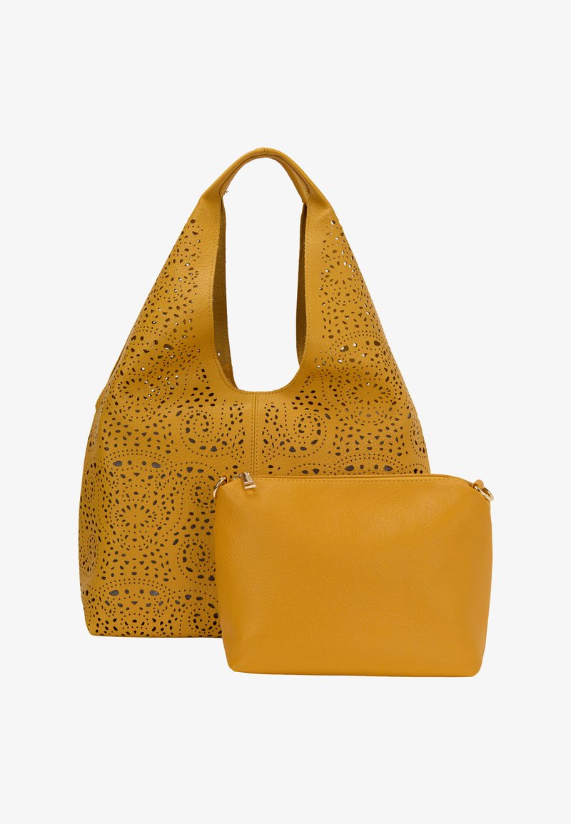 usha 2-IN-1 SET - Kézitáska - yellow
