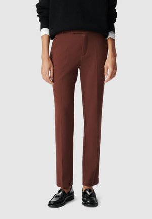 Pantalones chinos - chocolate brown