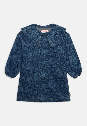 TINYCOTTONS, ROSES DRESS - Robe en jean - blue