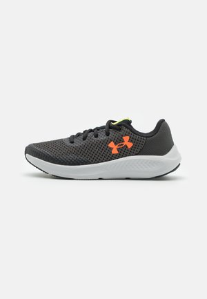 CHARGED PURSUIT 3 UNISEX - Hardloopschoenen neutraal - jet gray/black/blaze orange