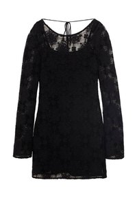 SHORT - Vestido de punto - black