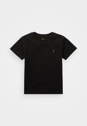 T-Shirt basic - black/red