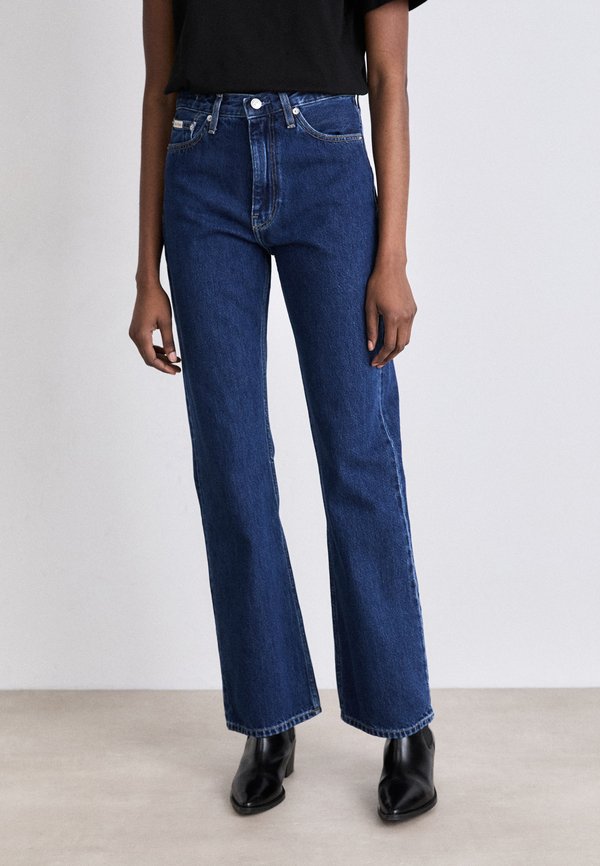 AUTHENTIC  - Bootcut jeans - denim dark