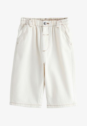 Next, SHORTS - Jean boyfriend - ecru