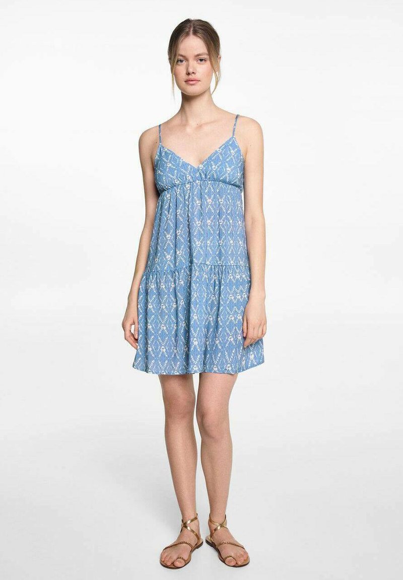 Mango Kids WAVE - Vardagsklänning - blue