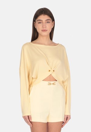 Elisabetta Franchi Felpa - light yellow