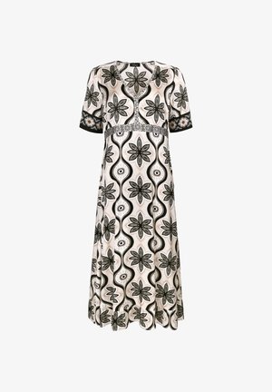 Grace, GRAPHIC LONG - Maxi dress - black