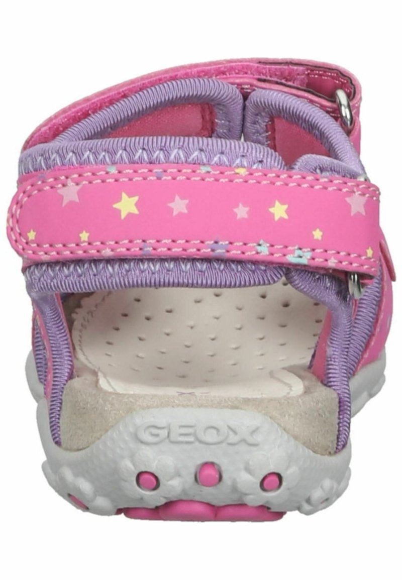 Kinder Riemchensandalen | Geox Trekkingsandale fuchsia lilac/pink - HG55292 Kinder Riemchensandalen | Geox Trekkingsandale fuchsia lilac/pink - HG55292