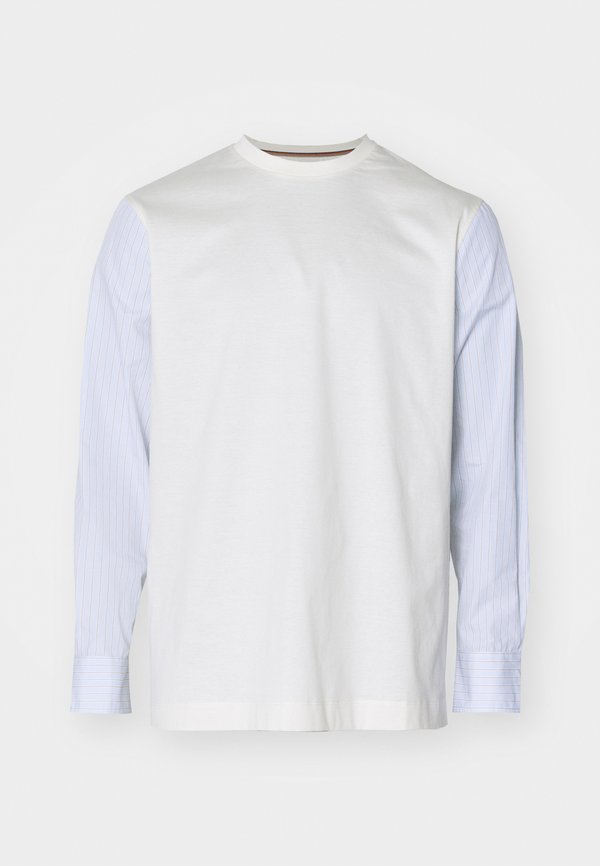 CONTRAST SLEEVE - Long sleeved top - parchment3