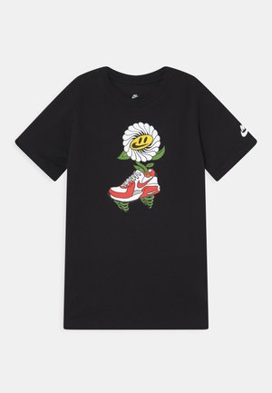 TEE AIR FLOWER UNISEX - T-shirt print - black