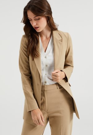 REGULAR FIT - Blazer - beige