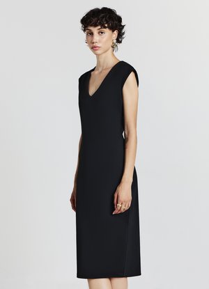 Jerseykleid - ultrablack