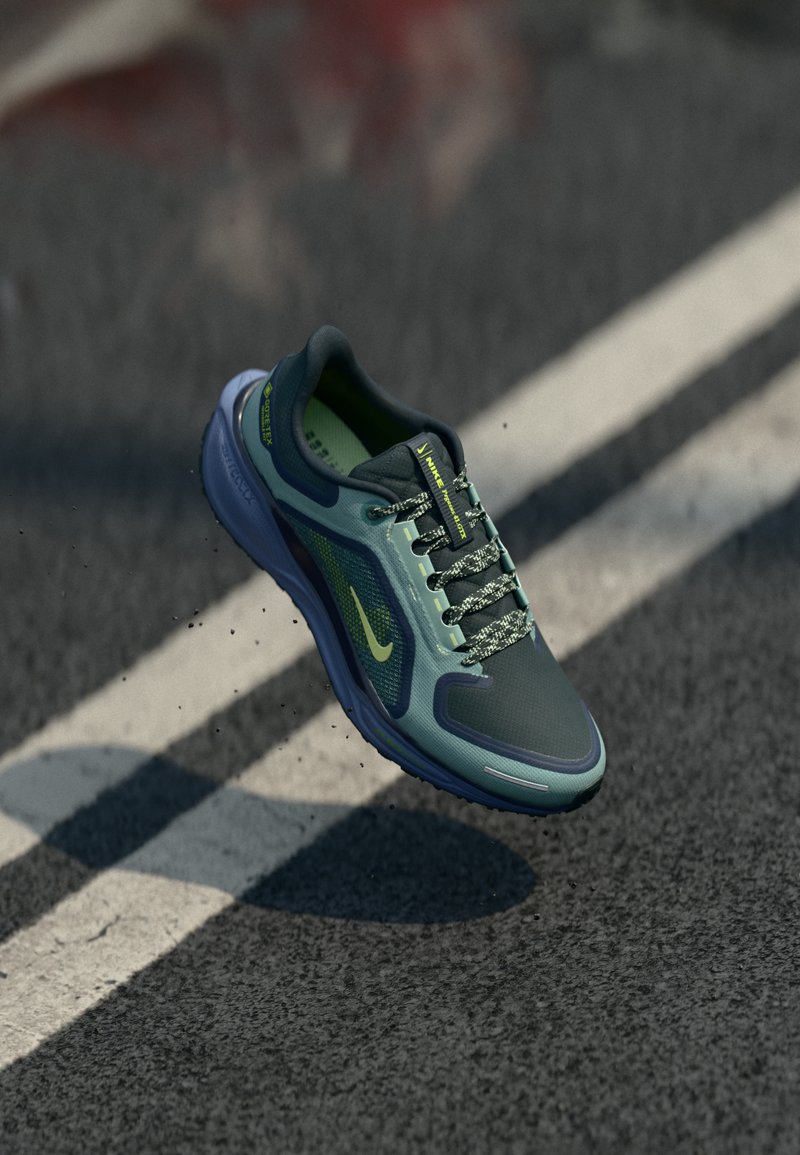 Nike Performance PEGASUS 41 GTX - Silniční běžecké boty - cannon/volt/obsidian/seaweed/barely volt/world indigo