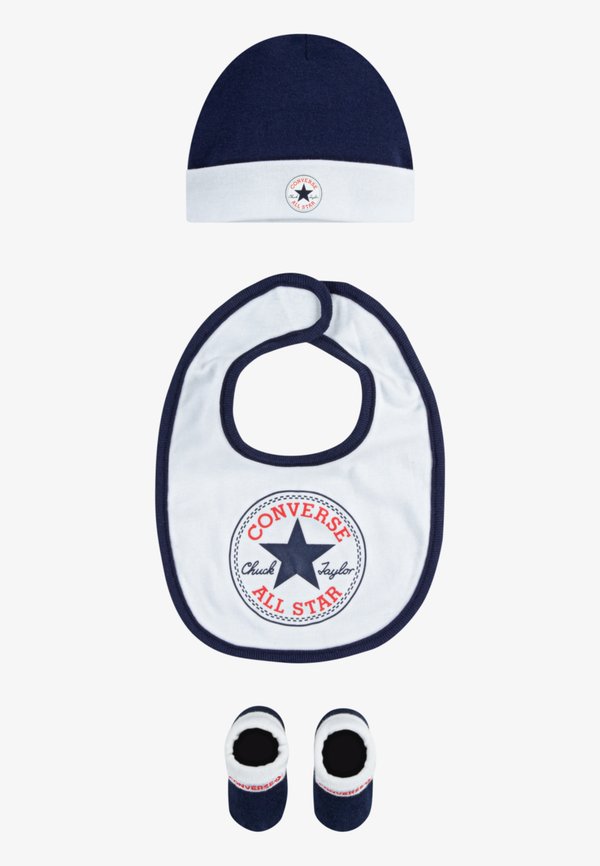 CHUCK INFANT HAT BIB BOOTIE SET – Schal – obsidian