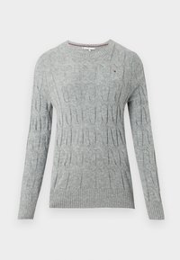 SOFT CABLE  - Džemper - mid grey heather